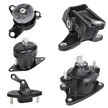 Imagem de Arokzn Conjunto de Montagem de Motor de 5 Peças Compatível com Honda Accord 2.4L 2008 2009 2010 2011 2012 Acura Tsx 2.4L 2009 2010 2011 2012 2013 Substitui A4565 A4572 A4570 A4584 A4561