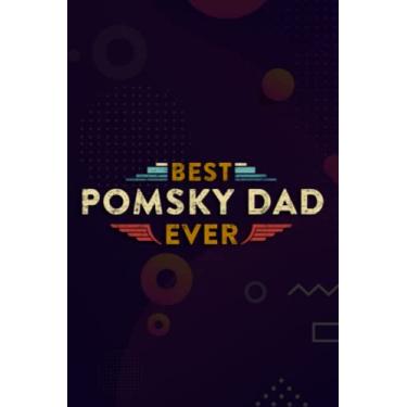 Imagem de Christmas Journal & Planner - Pomsky Dad Funny Dog Owner Pet Lover Daddy Cool Father Gift Saying: Pomsky Dad, Lined writing notebook journal for ... lists, planning, menus, gifts, and more,Daily