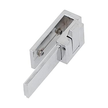 Imagem de Fechadura de Porta Deslizante, Trava de Porta Deslizante Fechadura de Porta de Celeiro Deslizante Dispositivo de Limitação de Portão Em Forma de U Trava de Fechadura para