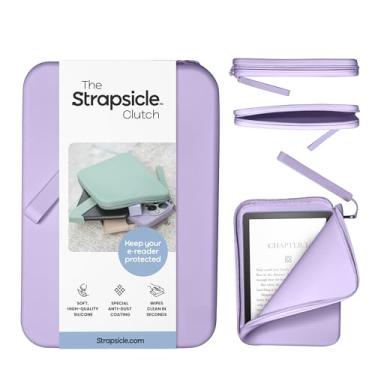 Imagem de Strapsicle Bolsa de silicone para Kindle e E-Readers – Bolsa multiuso para celular, carteira e chaves – serve para Paperwhite 2024, Kindles, Kobos, Nook e iPad mini 6 de 6,8 polegadas – Revestimento