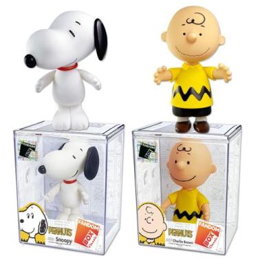Imagem de Coleção Boneco Snoopy E Charlie Brown Fandom Box Lider Brinq - Lider B