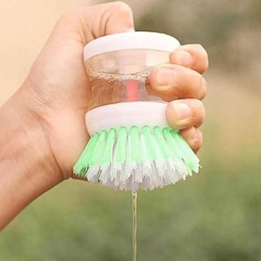 Imagem de Escova Lava Louça com Dispenser de Detergente - Yaay