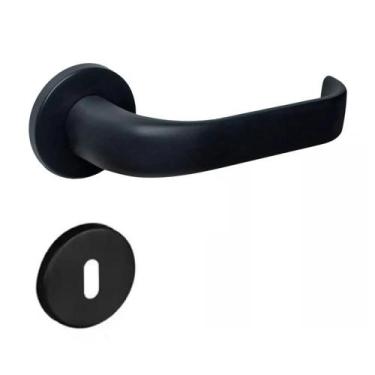 Imagem de Fechadura Duna 1300-40mm Porta Interna Preto Fosco Imab cj8769