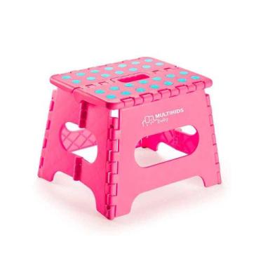 Imagem de Banquinho Multiuso Dobrável Flop Multikids Baby, Rosa