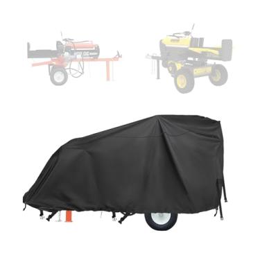 Imagem de Mixsuper Liner Capa Para Divisor De Toras, 83" X 45" X 39" Para Divisores De Toras A Gás Ou Elétricos De 15-45 Toneladas, Capa Para Divisor De Madeira Resistente Às Intempéries, Tecido Oxford À Prov