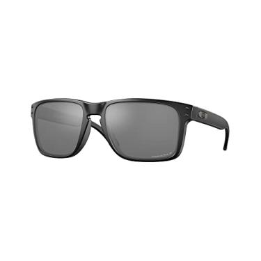 Imagem de Oakley Pacote de óculos de sol OO9417: OO 9417 HOLBROOK XL 941705 Kit de acessórios de coleira preta fosca e vermelha grande, Preto fosco, 59/18/137