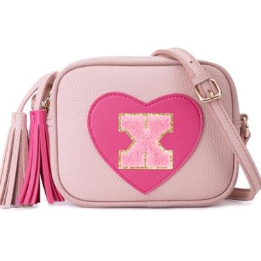 Imagem de OYLOLA 3, 4, 5, 6, 7, 8 anos, presente de aniversário, bolsa para meninas, bolsa infantil para meninas, Rosa 1, X