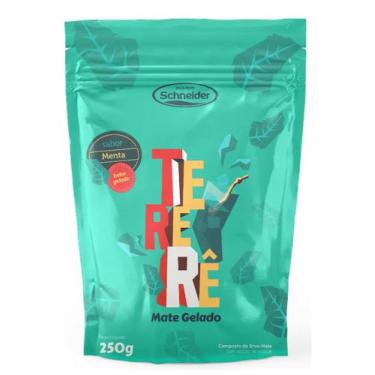 Imagem de Erva Mate Para Tereré SCHNEIDER MENTA Sem Açúcar 250g