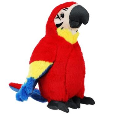 Imagem de Toyvian Brinquedo De Pelúcia De Papagaio Encantador Periquito Bicho De Pelúcia Meninos E Brinquedo De Pássaro Decoração Coleção