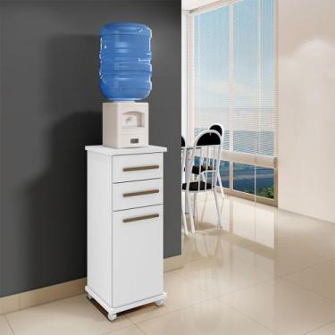 Imagem de Balcão Tokio Master MDF Arte Móveis - Arte Moveis, Branco