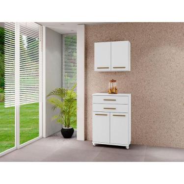 Imagem de Balcão Monaco Master Arte Móveis, Branco