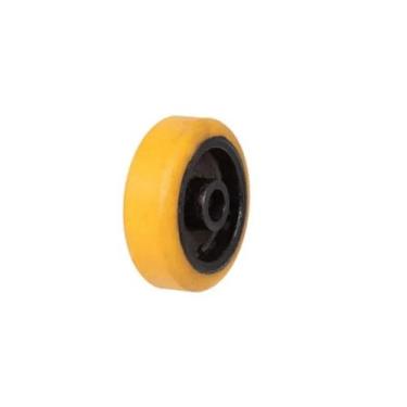Imagem de Roda de poliuretano 3 pol eixo de 1/2 pol para macaco tipo jacare rm-4