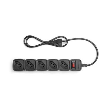 Imagem de  Filtro de Linha Intelbras 5 Tomadas EPE 205 BR, Preto