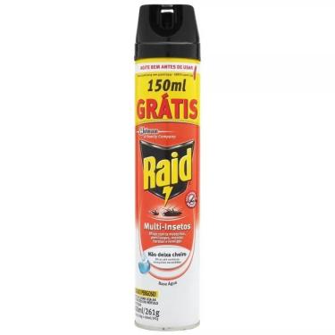 Imagem de Inseticida Aerossol Raid Multi-insetos Base Água Leve Mais Pague Menos 420ml