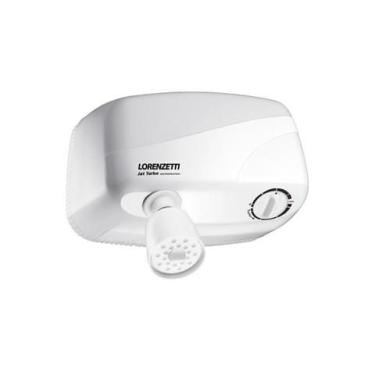 Imagem de Chuveiro Elétrico de Parede Jet Turbo Branco 220v - Lorenzetti