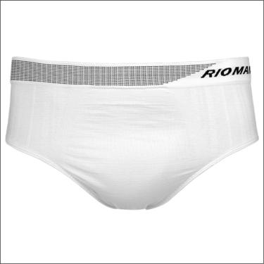 Imagem de Cueca Slip Sem Costura Del Rio Rioman Branco P