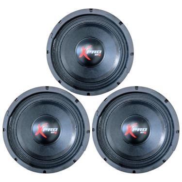 Imagem de Kit 3 alto falante woofer etm exp 8 polegadas lt 250W 8 ohms