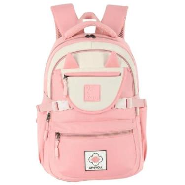 Imagem de Mochila De Costa Luxcel Up4you Cor Salmão Notebook Feminino