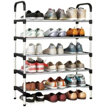 Imagem de Sapateira 15 Pares Organizador Porta Sapato Tênis Prateleira Armário C