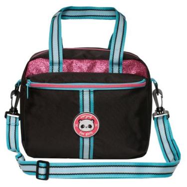 Imagem de Lancheira Panda Girls Infantil Escolar Glitter Passeio Teen - Xeryus, 