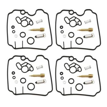 Imagem de Kit de reparo de carburador de motor de motocicleta, parafuso de ar de junta de válvula de agulha para XJ600N XJ600S DiversionXJ 600 XJ600 N S 1992-1994