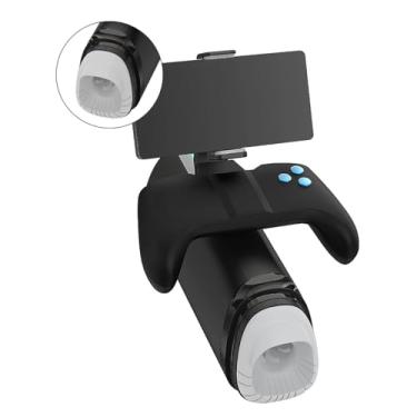 Imagem de Masturbador Automatico Vai e Vem Suporte Celular 10 Modos de Vibração Masculino