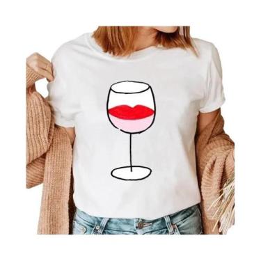 Imagem de Camiseta Feminina Manga Curta - Estampa Vintage Anos 90, BR-G4, Mgq 27