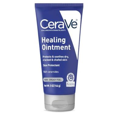 Imagem de Cerave heilende Salbe 5 oz mit Hyaluronsäure und Ceramide zum Schutz und beruhigender rissiger, kassierter Haut