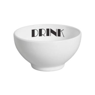 Imagem de Kit Comedouro Branco/Preto Suporte de Orelhas Médio - Cerâmica Regina