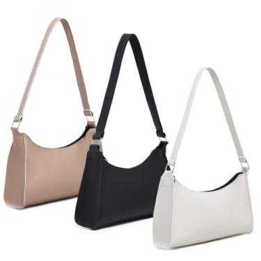 Imagem de kit 3 BOLSA FEMININA (NUDE+PRETA+MARFIM)