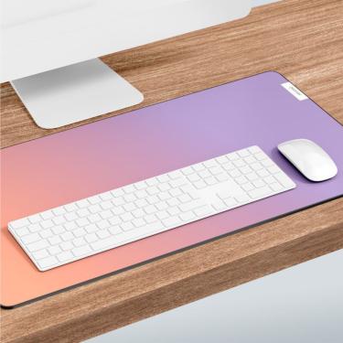 Imagem de Mouse Pad Deskpad Extra Grande Em Poliester - Geonav - Rosa