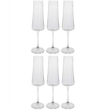 Imagem de Conjunto De Taças Para Champanhe Bohemia Xtra 210ml - 6 Peças Transparente
