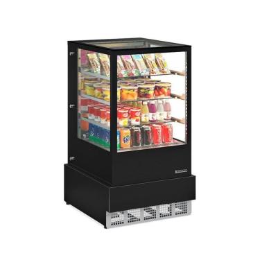 Imagem de Vitrine Refrigerada Gelopar Dupla Função 70 Cm Preto 127v Gger-070