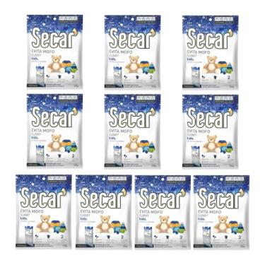 Imagem de 10 Desumidificador Secar Closet 250g Antimofo Anti Odor Mau Cheiro Absorvedor De Umidade Para Guarda Roupa Armario Closet Roupeiros Cozinha Banheiro (Kids)