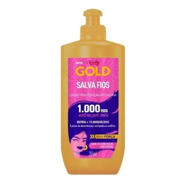 Imagem de Creme para Pentear Niely Gold 250 ml Salva Fios
