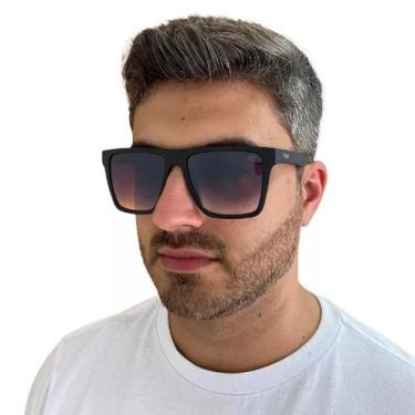 Imagem de Oculos De Sol Masculino Quadrado Grande Original Finoti Uv400 Verão, P