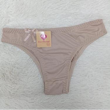 Imagem de Calcinha básica com viés - Laisa Bitencourt , G, Bege