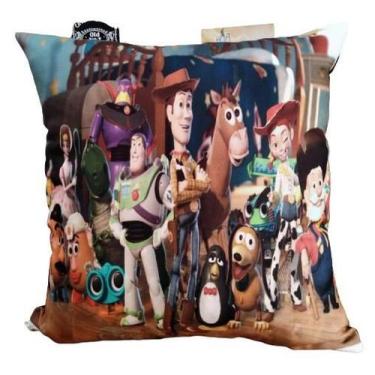 Imagem de Kit 02 Capas de Almofada Estampada Infantil 45cm x 45cm Kids - Stinely