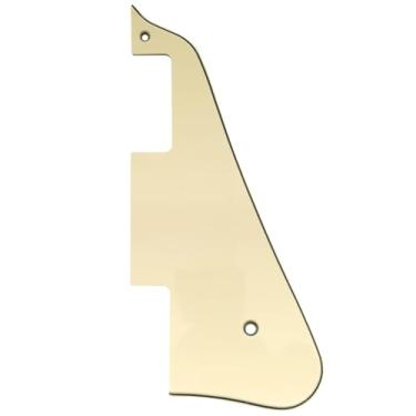 Imagem de Musiclily Escudo Pickguard para Guitarra China Made Epiphone Les Paul Standard Estilo Moderno, 3 Camadas Creme