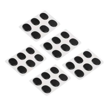 Imagem de Fockety 30 PCs Drum Gel Pad, Soft Silicone Soffling Gel Pads para Controle de Tom, Auto -adesivo Reutilizável 30 Drum Silenciing para Vários Tambores e Pratos (BLACK)
