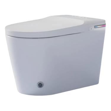 Imagem de Vaso Sanitário Inteligente com Display Digital LED, Assento Aquecido, Bidê Eletrônico, Branco