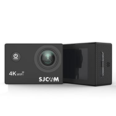 Imagem de VEDO SJ~CAM C100 Plus Câmera de Ação 4K e 2K, Câmera de Ação de Polegar com Estabilização ElS, Resistente à Água até 30m, Bateria de 110 Minutos, Ideal para Esportes Aquáticos e Aéreos