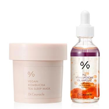 Imagem de Máscara de dormir e ampola de óleo de lipossoma Dr.Ceuracle Vegan - le