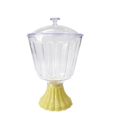 Imagem de Taça Confeiteiro Com Tampa 1.250 L Sobremesa Festas Eventos - LSC, Ama