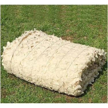 Imagem de Toldo De Jardim Rede Camo Sun Shade Vela À Prova D'água à Prova De Mofo Leve Uv Bloco Pátio Dens Oxford Tecido Esconder Quarto Camping Camuflagem Rede Dossel, Beige,Khaki, 4 * 6m