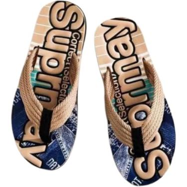 Imagem de Chinelos Homens Novos Sliders Homem Chinelos Tendência Verão Anti-derrapante Luz Ao Ar Livre Casual Praia Sandálias Masculinas Slides Domésticos, Khaki, 45 EU