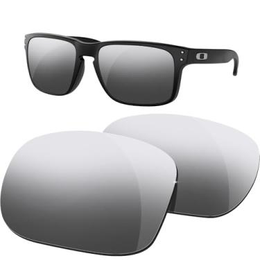 Imagem de HiCycle2 Lentes polarizadas de substituição para óculos de sol Oakley Holbrook OO9102 antirriscos e resistência a impactos Thinkness 1,8 mm (Tiantiumn)