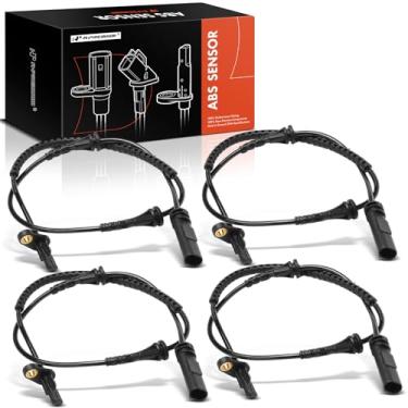 Imagem de A-Premium Sensor de velocidade da roda ABS dianteiro e traseiro 4 peças compatível com modelos BMW - G01 Series X3 2018-2020, G02 Series X4 2019-2020