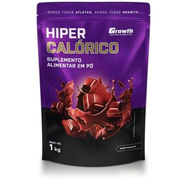 Imagem de hipercalórico suplemento alimentar sabor chocolate - growth