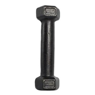 Imagem de Par de Halter Sextavado1 Kg Treino Casa Academia Pintura Premium Ferro